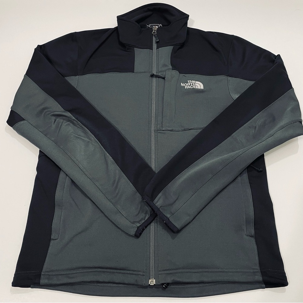 The North Face Men's Gray and Black Jacket
